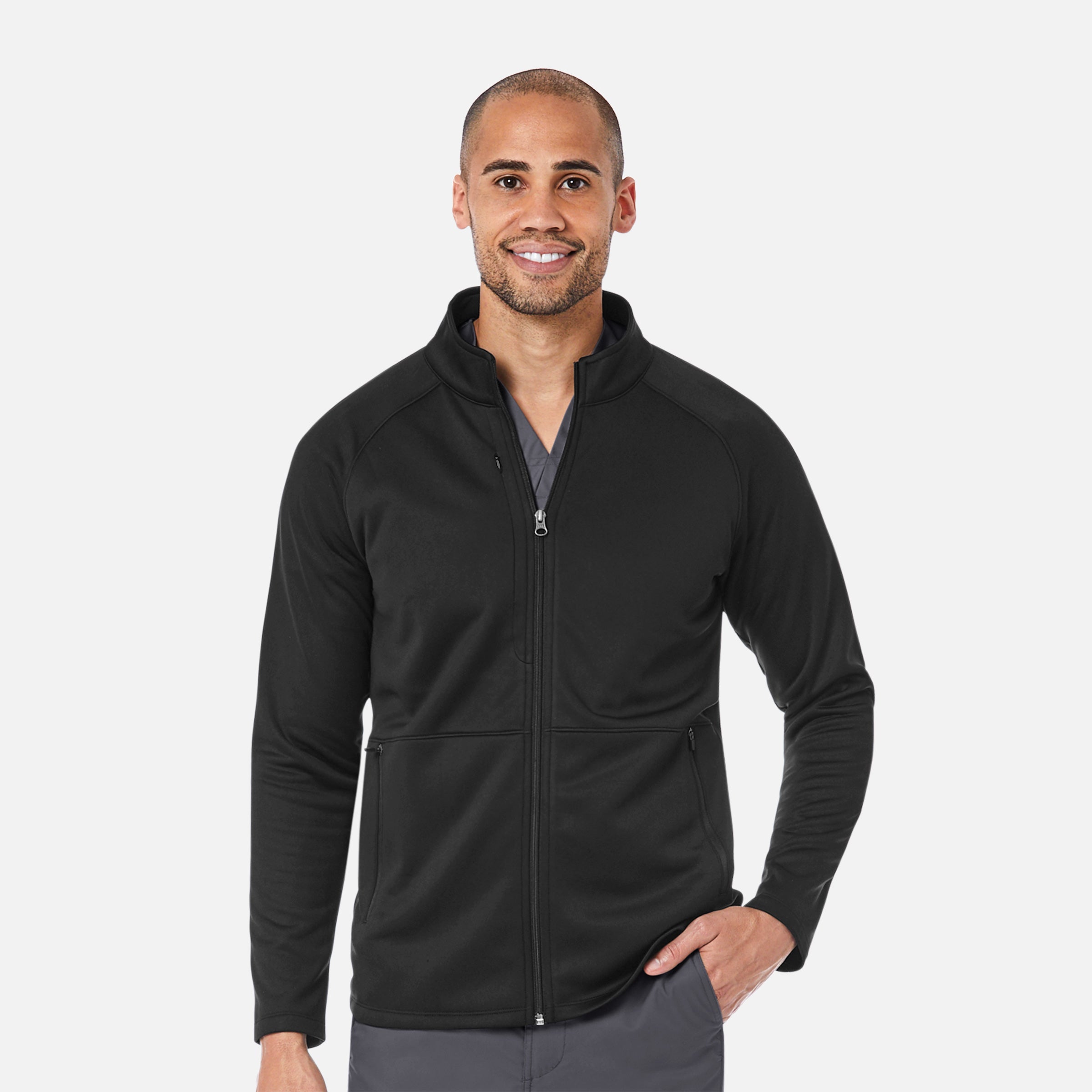 Chaqueta polar de calentamiento para hombre