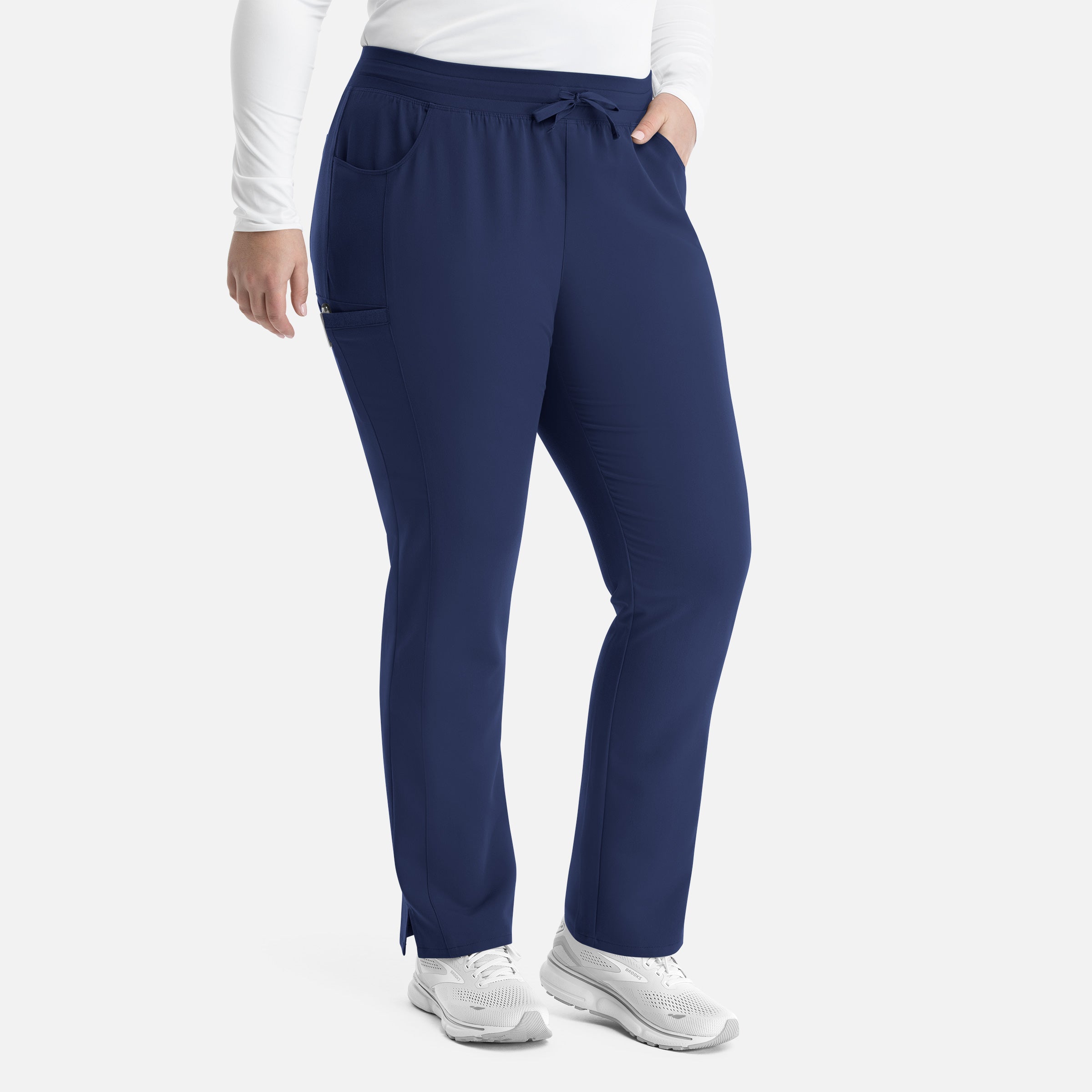 Pantalón ajustado con cintura elástica para yoga para mujer
