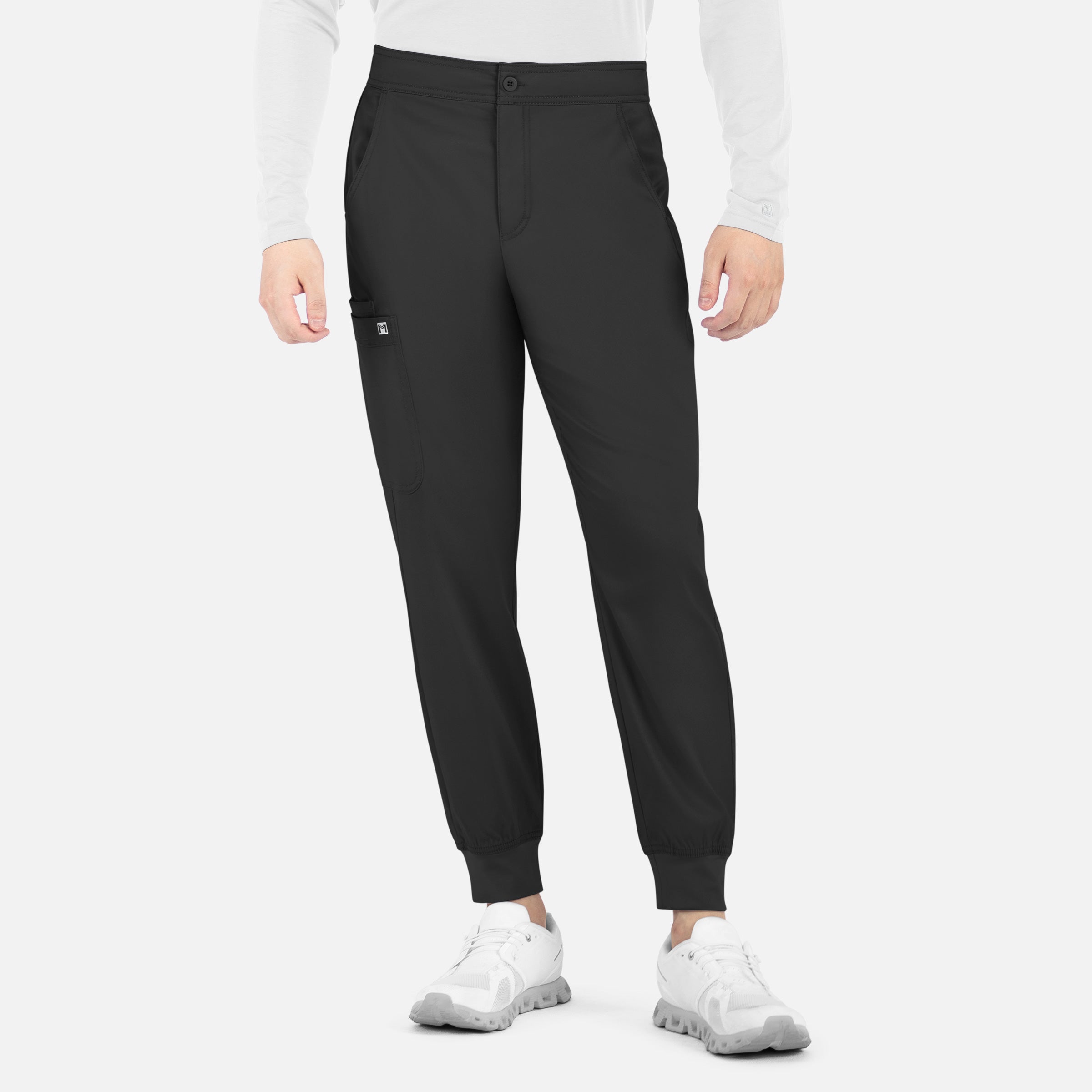 Pantalones deportivos con cintura elástica para hombre