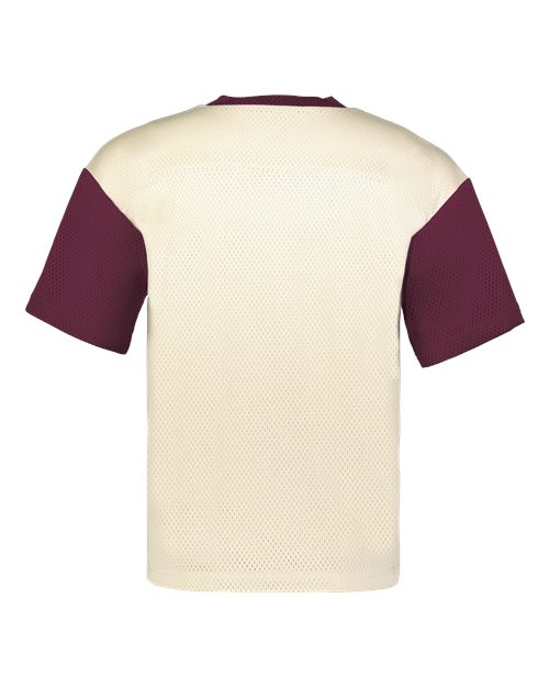 #color_alabaster/ maroon