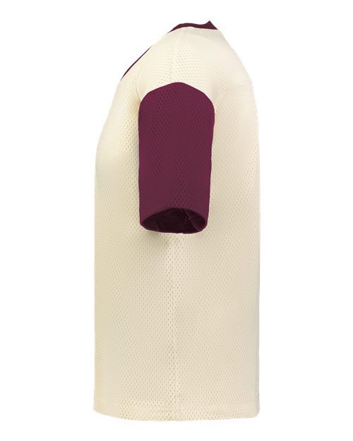 #color_alabaster/ maroon