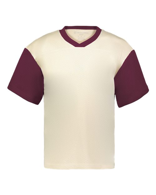 #color_alabaster/ maroon