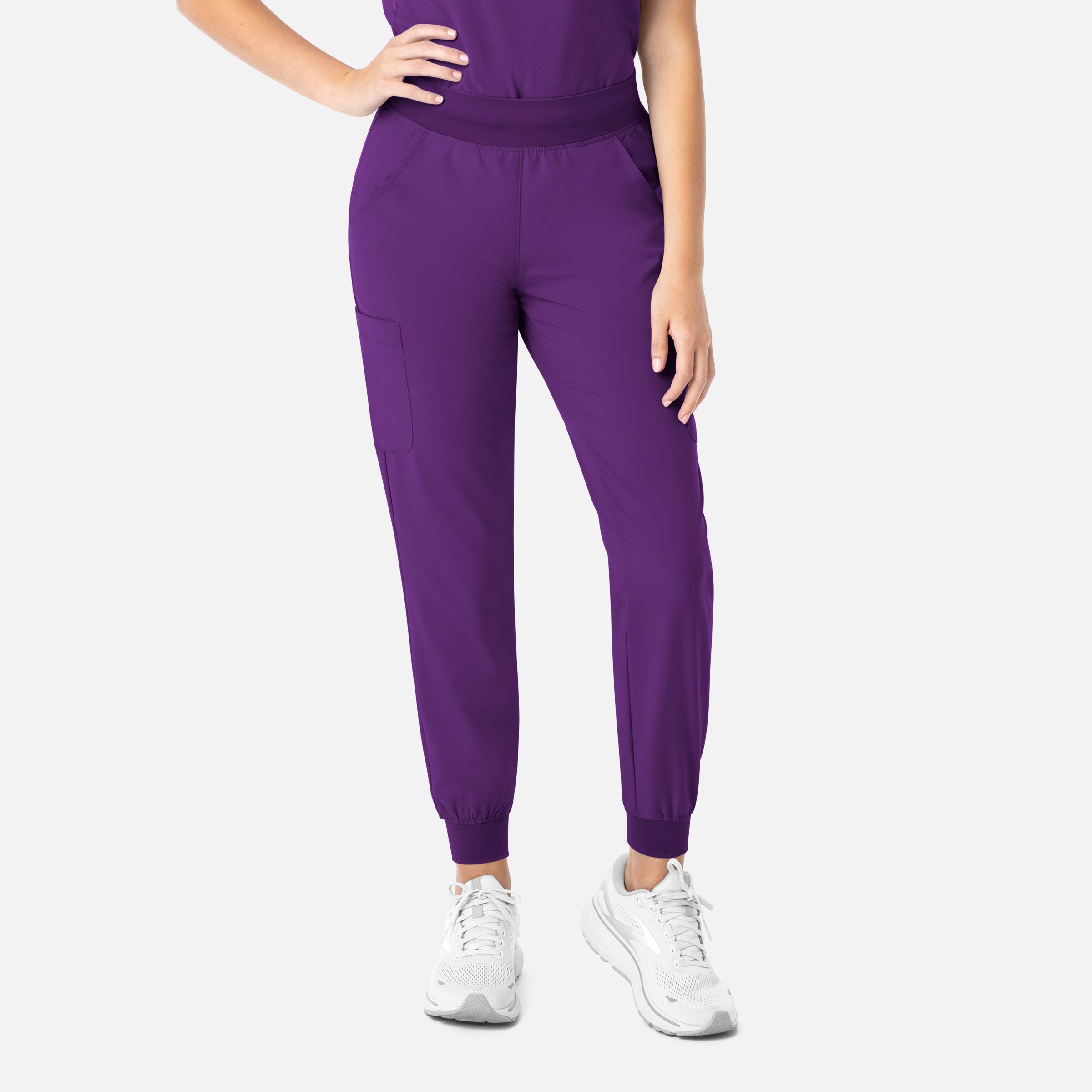 Pantalones deportivos de cintura alta para yoga para mujer
