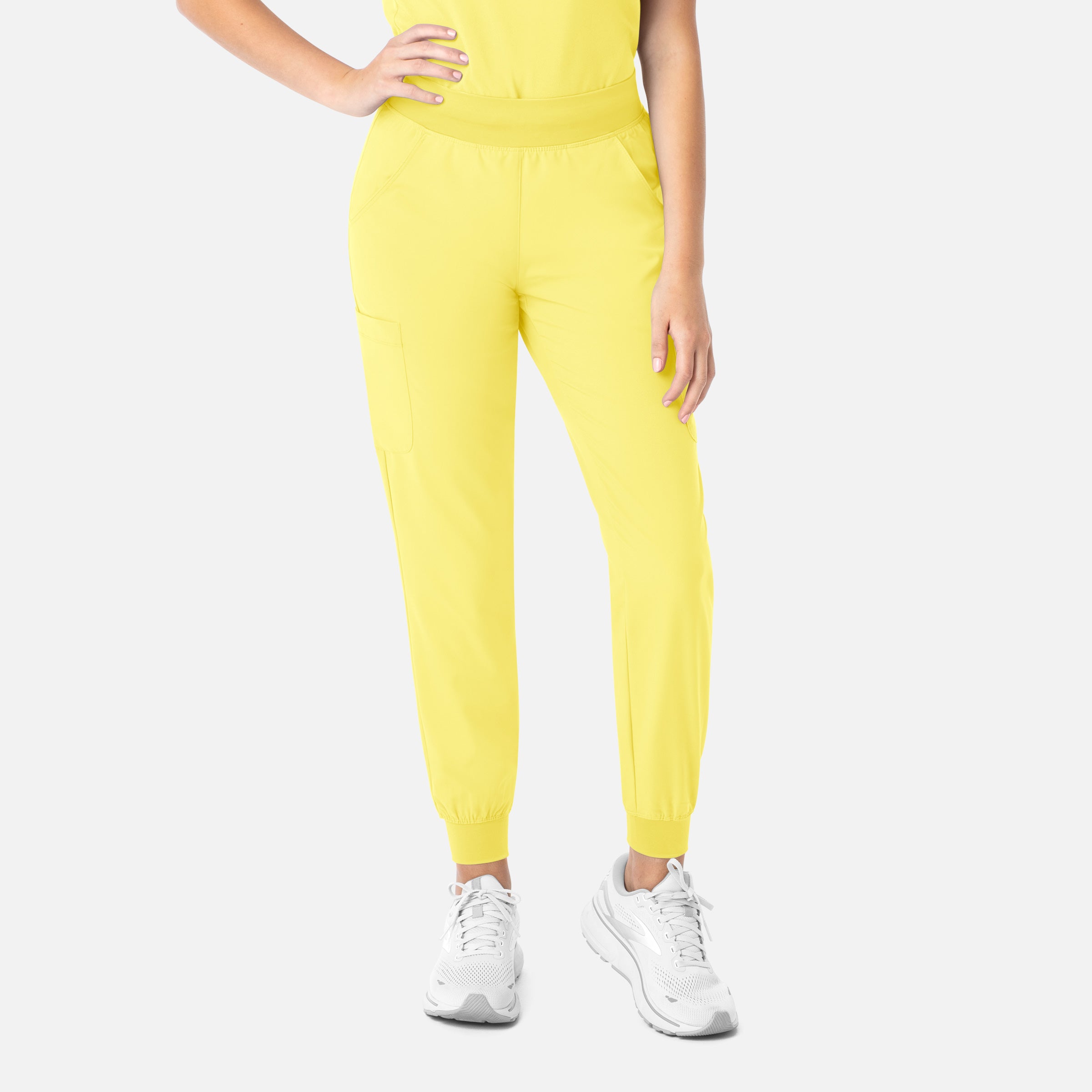 Pantalones deportivos de cintura alta para yoga para mujer
