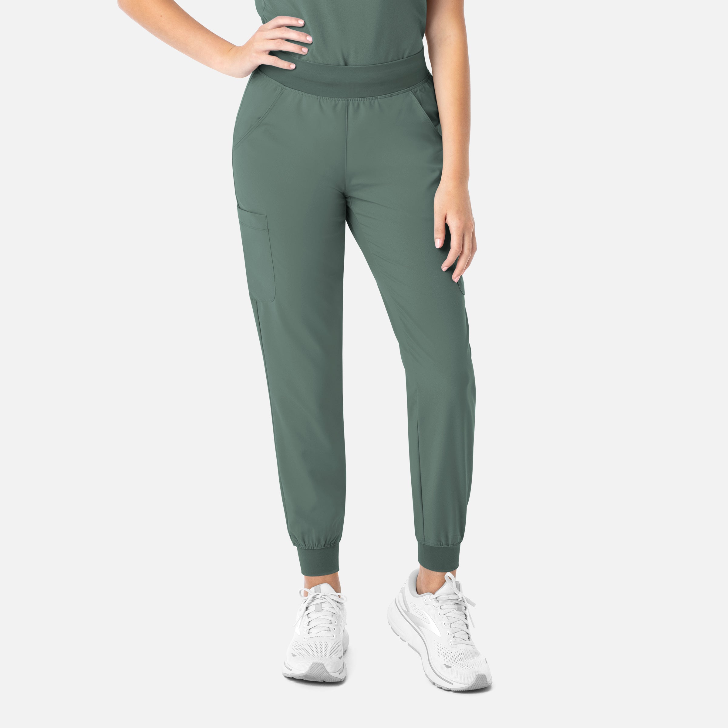 Pantalones deportivos de cintura alta para yoga para mujer