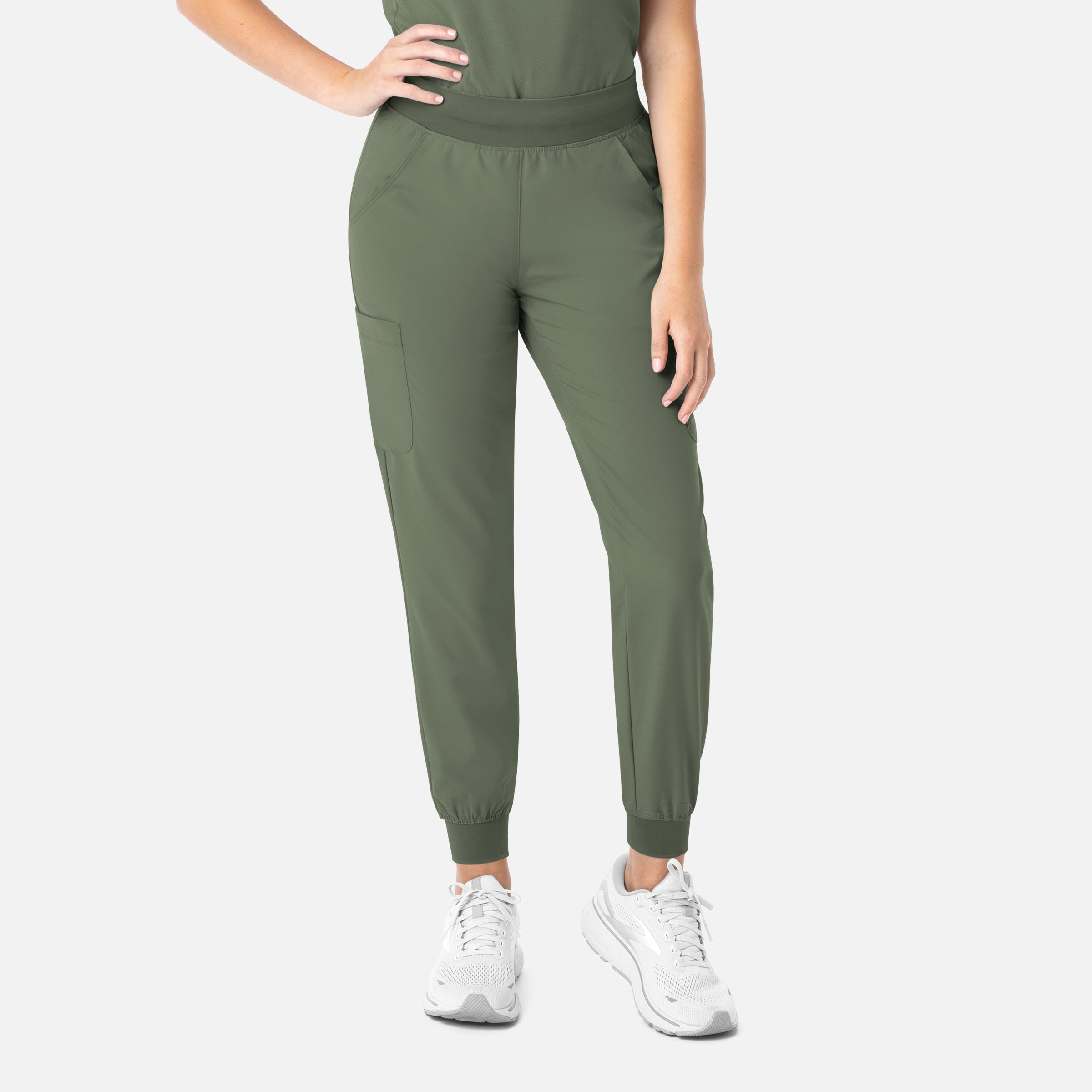Pantalones deportivos de cintura alta para yoga para mujer