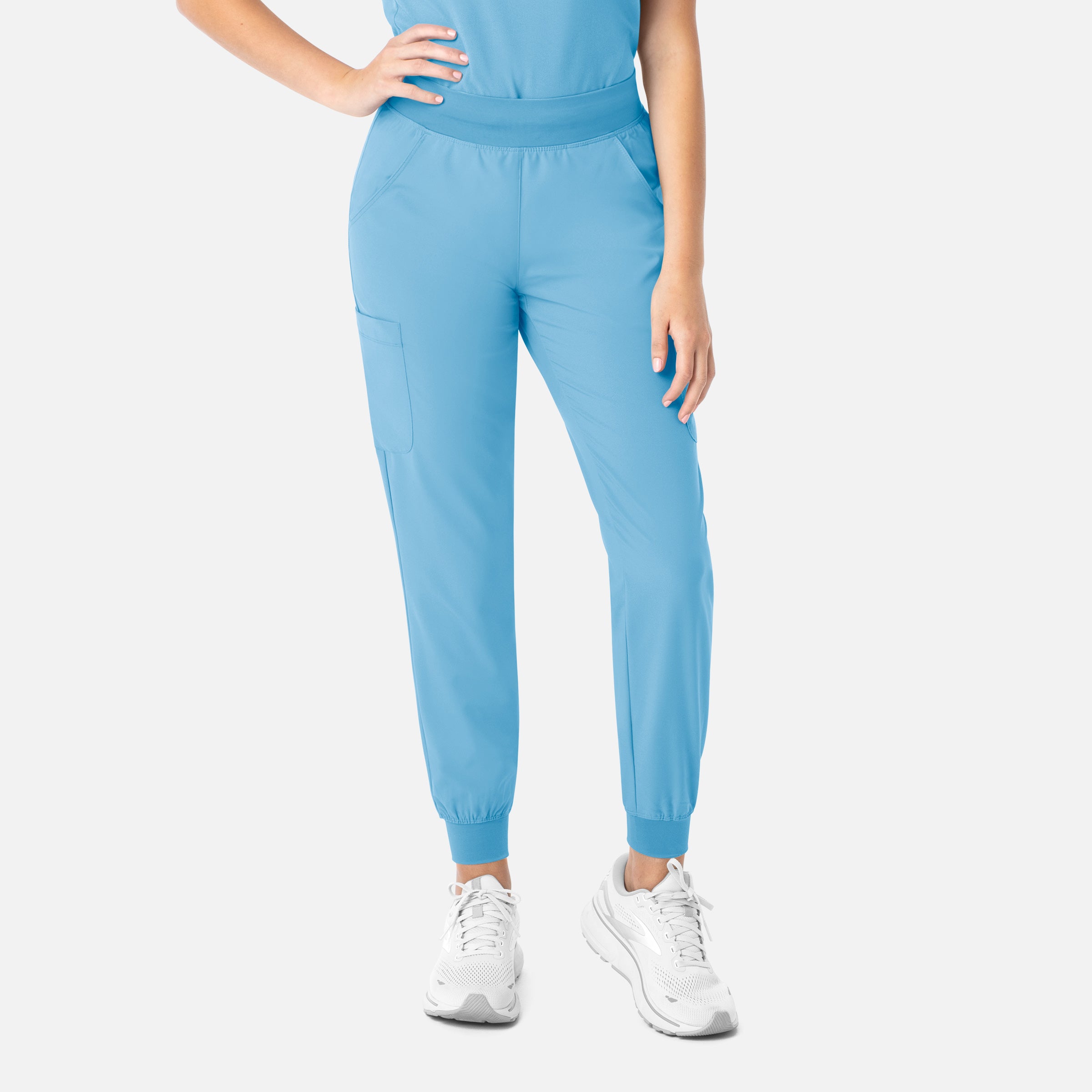 Pantalones deportivos de cintura alta para yoga para mujer