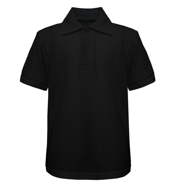 Pique SCHOOL Polo Tanvir BLACK - ADULTS