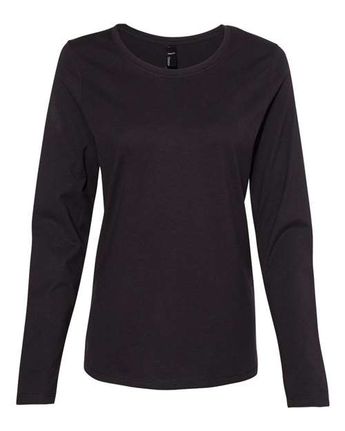 HANES Perfect-T Women’s Long Sleeve Scoopneck T-Shirt S04LS