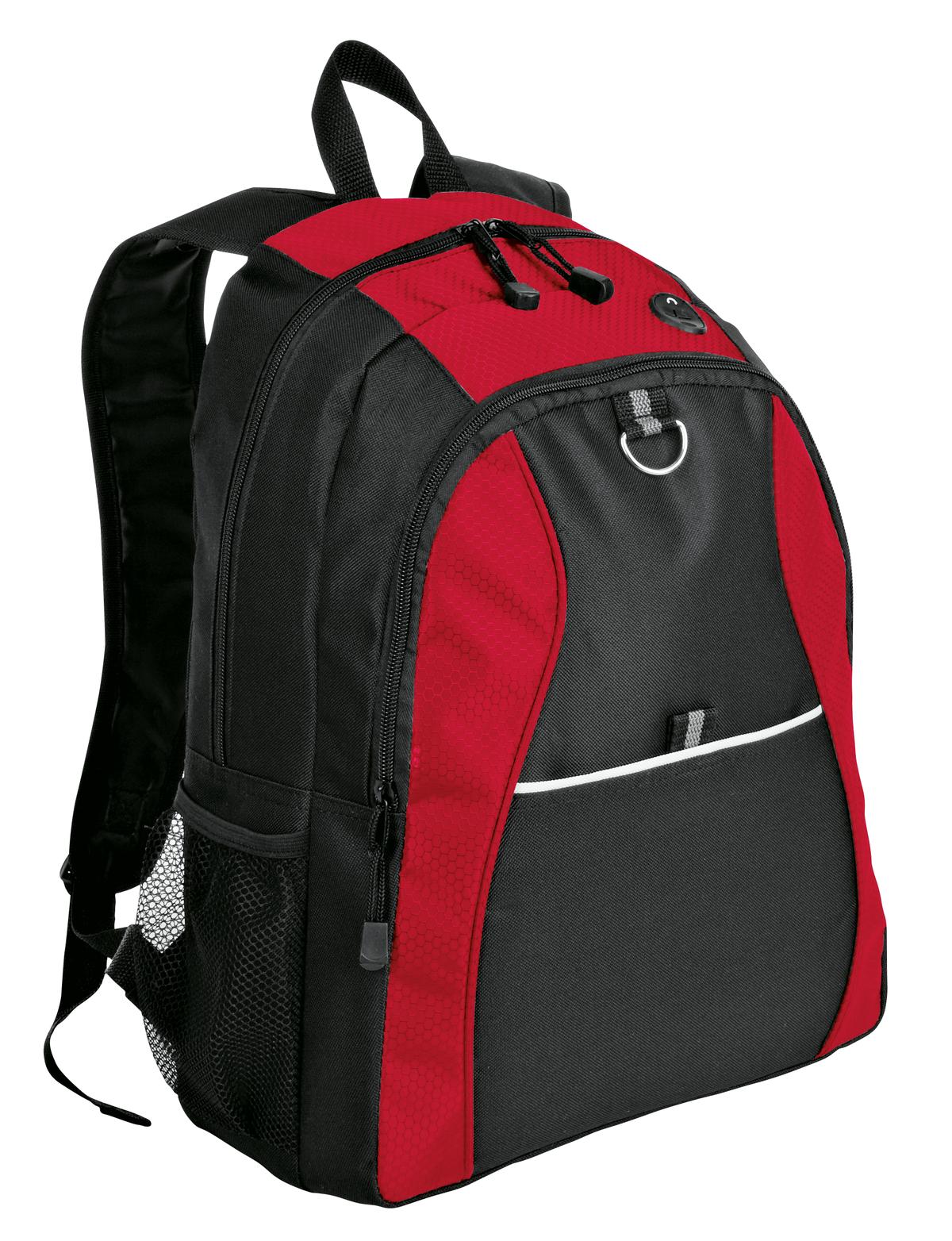 Port Authority BG1020 Contrast Honeycomb Backpack - Thumbnail 5