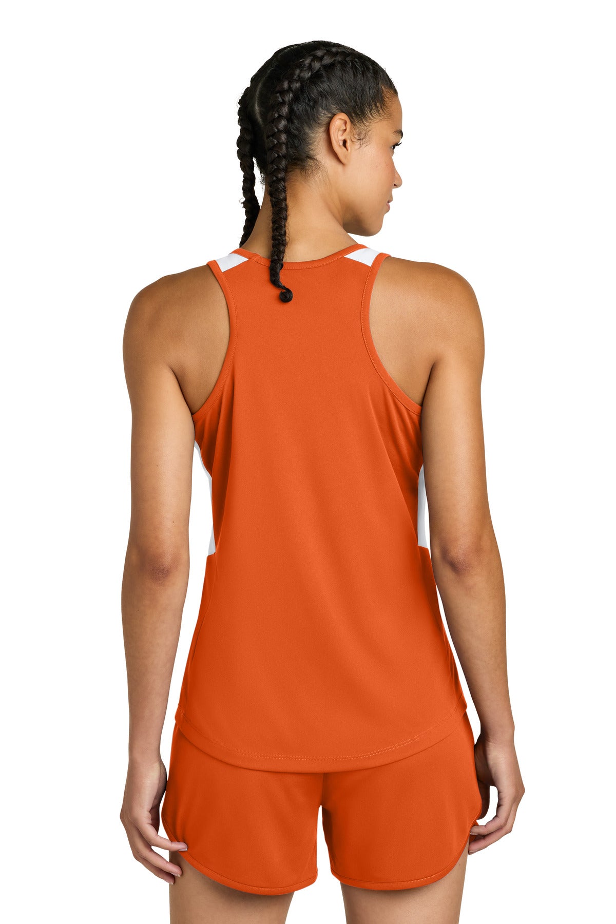 #color_deep orange/ white
