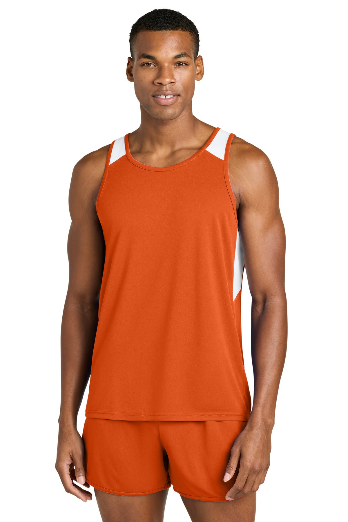 #color_deep orange/ white