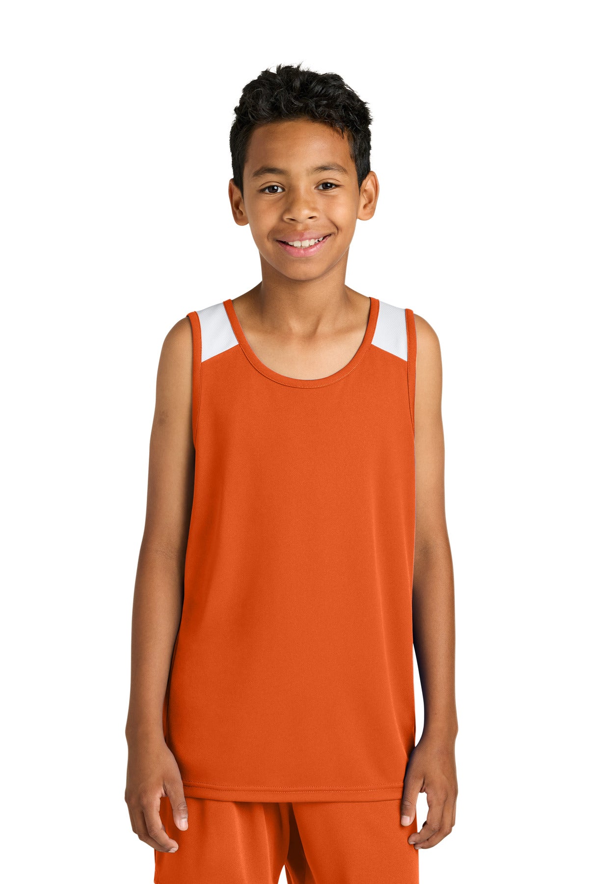 #color_deep orange/ white