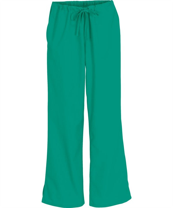 Cherokee Workwear Women's 3-Pocket Flare Leg Drawstring Scrub Pants 4101