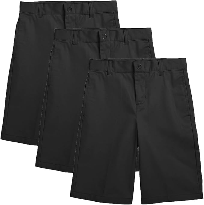 BFFP Galaxy Boys Flat Front Twill School Uniform Shorts