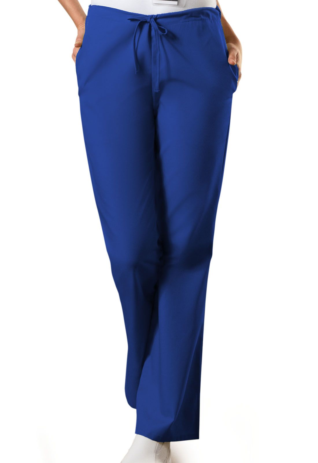 Cherokee Workwear Women's 3-Pocket Flare Leg Drawstring Scrub Pants 4101