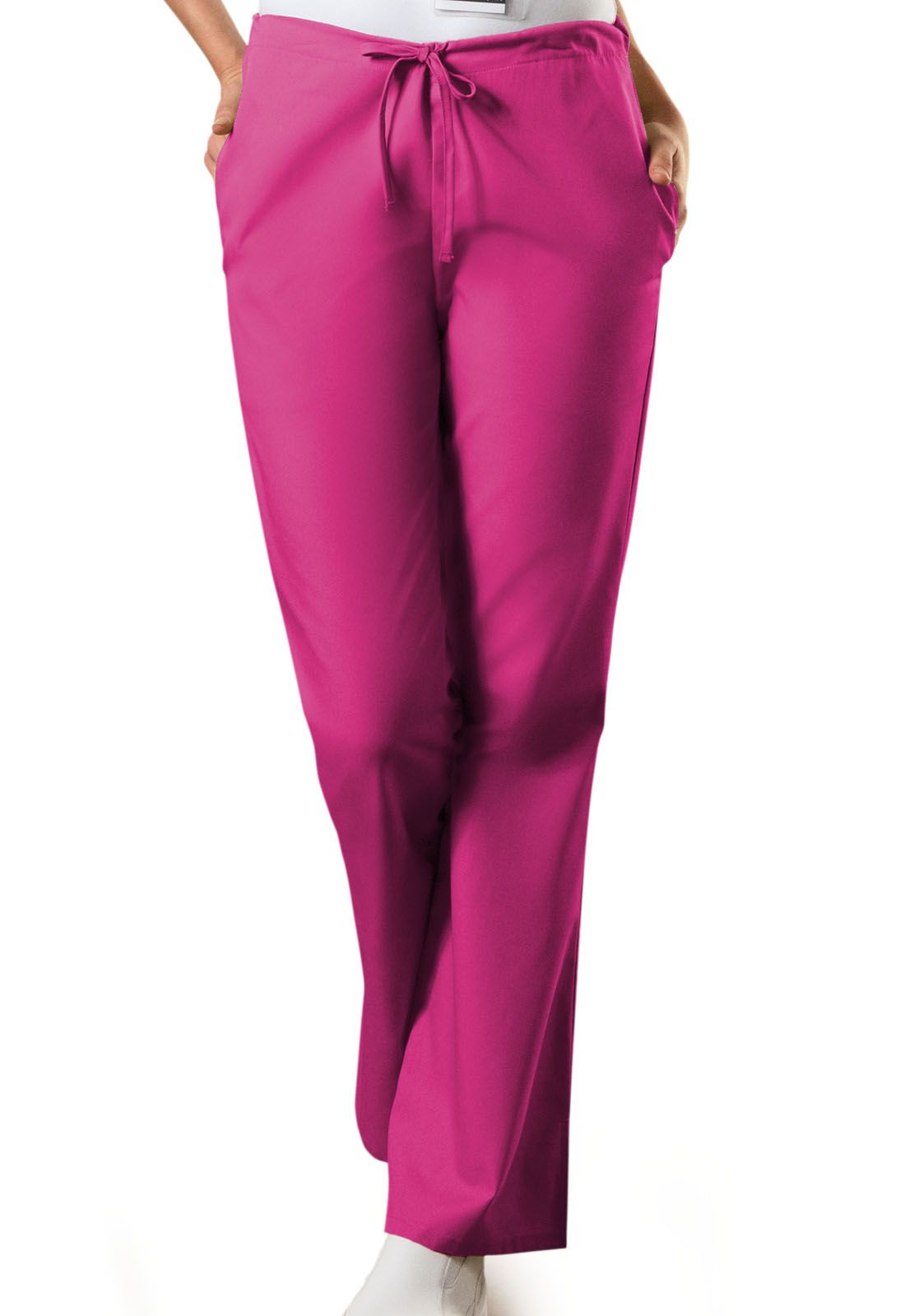 Cherokee Workwear Women's 3-Pocket Flare Leg Drawstring Scrub Pants 4101